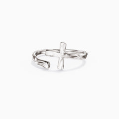 Liquid Open Cross Ring