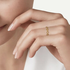 Cord Jesus Fish Ring