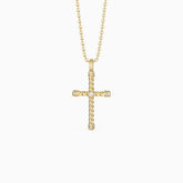 Zircon Cross Necklace