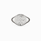 Customized Highs And Lows Signet Ring