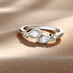 Together in Faith' Jesus Fish Toi Et Moi Promise Ring