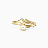 Mustard Seed Move Mountain Faith Statement Ring