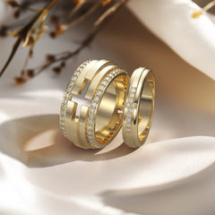 Cross Pray Bands Ring