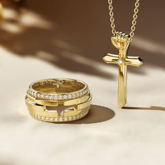 Fortitude Cross Pendant Necklace