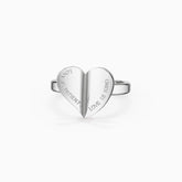 Chapters of Love Engraved Statement Ring