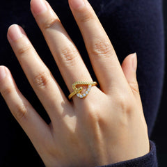 Braided Love Knot Ring