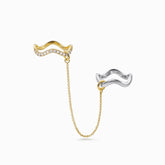 Two-Tone Highs and Lows Chain Rings