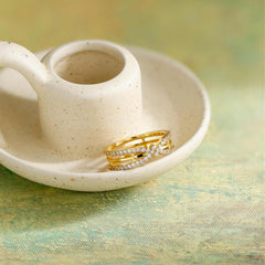 Cathedral Light Cross Ring