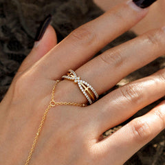 Cathedral Light Cross Ring