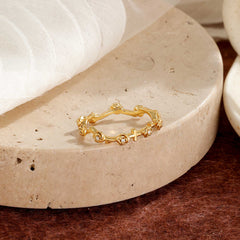 Rose Devotion Band Ring