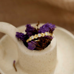 Floral Whisper Band Ring