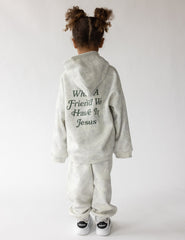 What a Friend in Jesus Camo Kids Hoodie