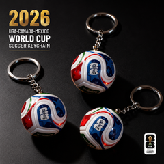 β½ 2026 World Cup Mini Soccer Ball Keychain β Football Fan Collectible Ornament