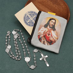 St. Benedict Alloy Refined Rosary