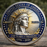 America 250th Anniversary Commemorative Badge Set 1776-2026