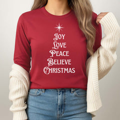 Believe Christmas Long Sleeve