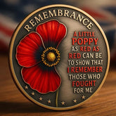 π₯250th Anniversary Sale-50% OFF-πΊ βRemembrance Poppy β Lest We Forgetβ Commemorative Badge Set