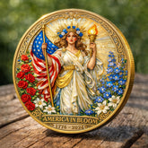 πFlash Sale 60% OFF - America in Bloom 250th Anniversary Commemorative Badge Set