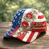 250th Anniversary American Rose Print Hat