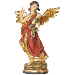 Saint Gabriel Archangel with Lily Figurine