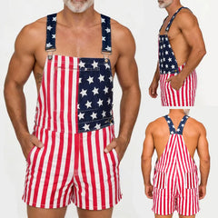 American Flag Overalls for Men and Women
