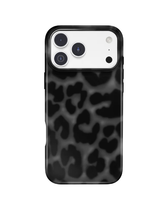 It Girl Black Leopard iPhone Case