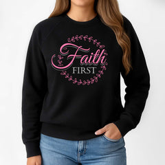 Faith First Premium Fleece Sweatshirt
