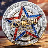 USA 250th Anniversary Commemorative Badge Set