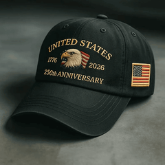 Embroidery USA 250th Anniversary Commemorative Cap