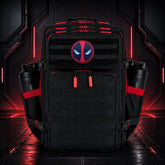 Little Bitch Bitch Patch EDC Performance Backpack 35L / 45L - Black Red