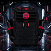SM hero Patch EDC Performance Backpack 35L / 45L - Black Red