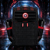 I can do this all day Hero Patch EDC Performance Backpack 35L / 45L - Black Red