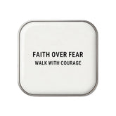 Faith Over Fear - Faith-Inspired Statement Badge