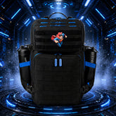 Hero Patch EDC Performance Backpack 35L / 45L - Black Blue