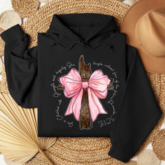 Jesus Coquette Bow Sweatshirt
