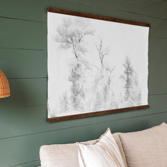 Winter Sketch | Horizontal Tapestry