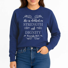 She Is Clothed Premium Fleece Sweatshirt