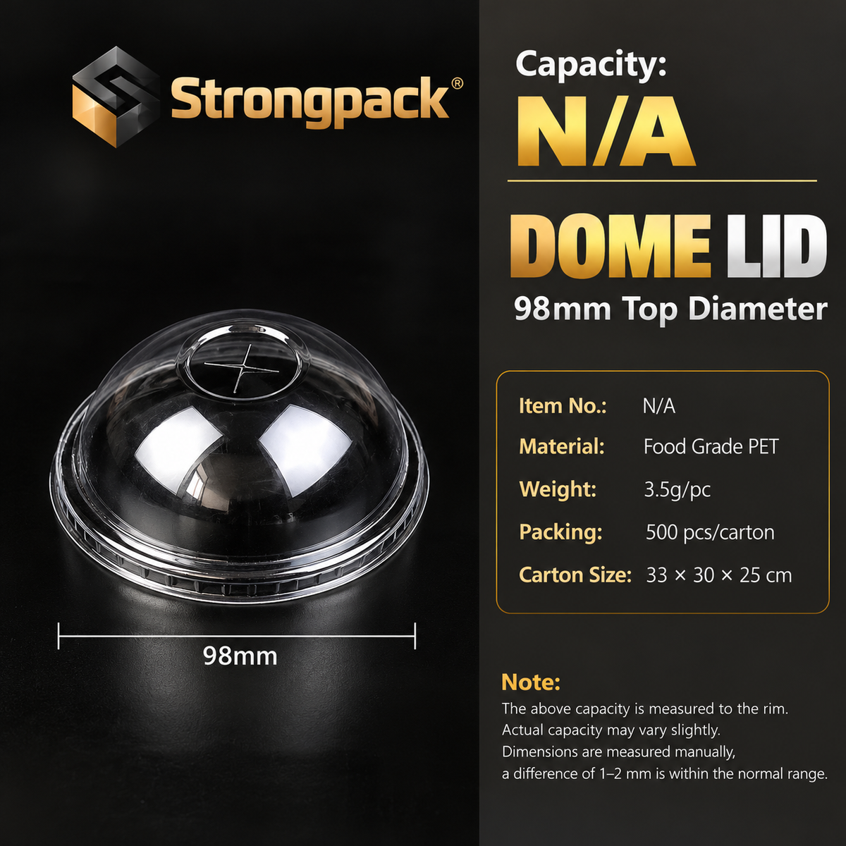 Dome lid
