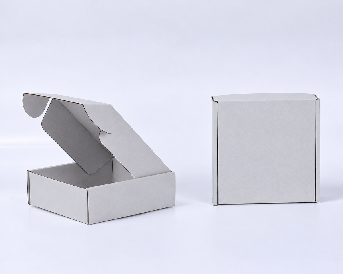 Mailer Boxes - Light Gray