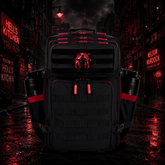 lawyer. Hero Patch EDC Performance Backpack 35L / 45L - Black Red