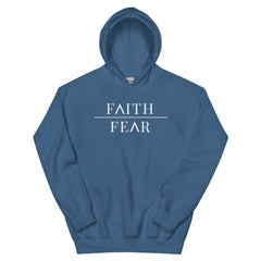 Faith Over Fear Christian Hoodie