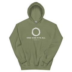 One Size Fits All Christian Hoodie