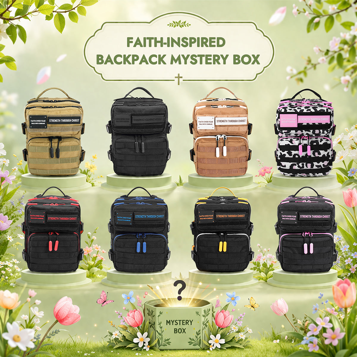 Faith-Inspired Backpack Mystery Box