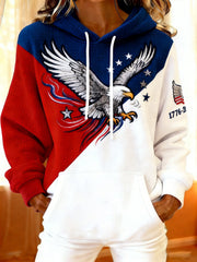 Women's Retro 250th Anniversary Print Hoodie
