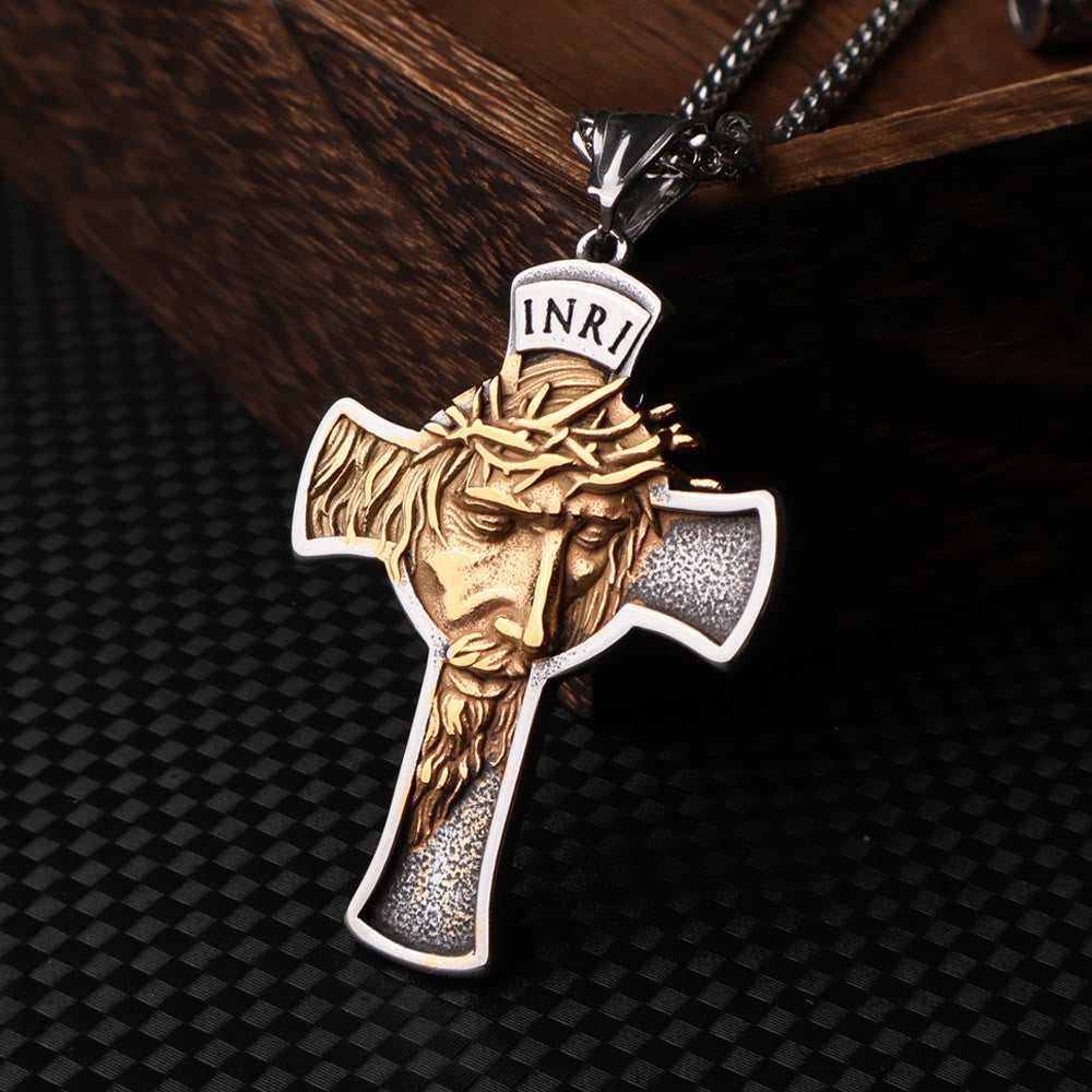 Christ Jesus Cross Jewelry Necklace