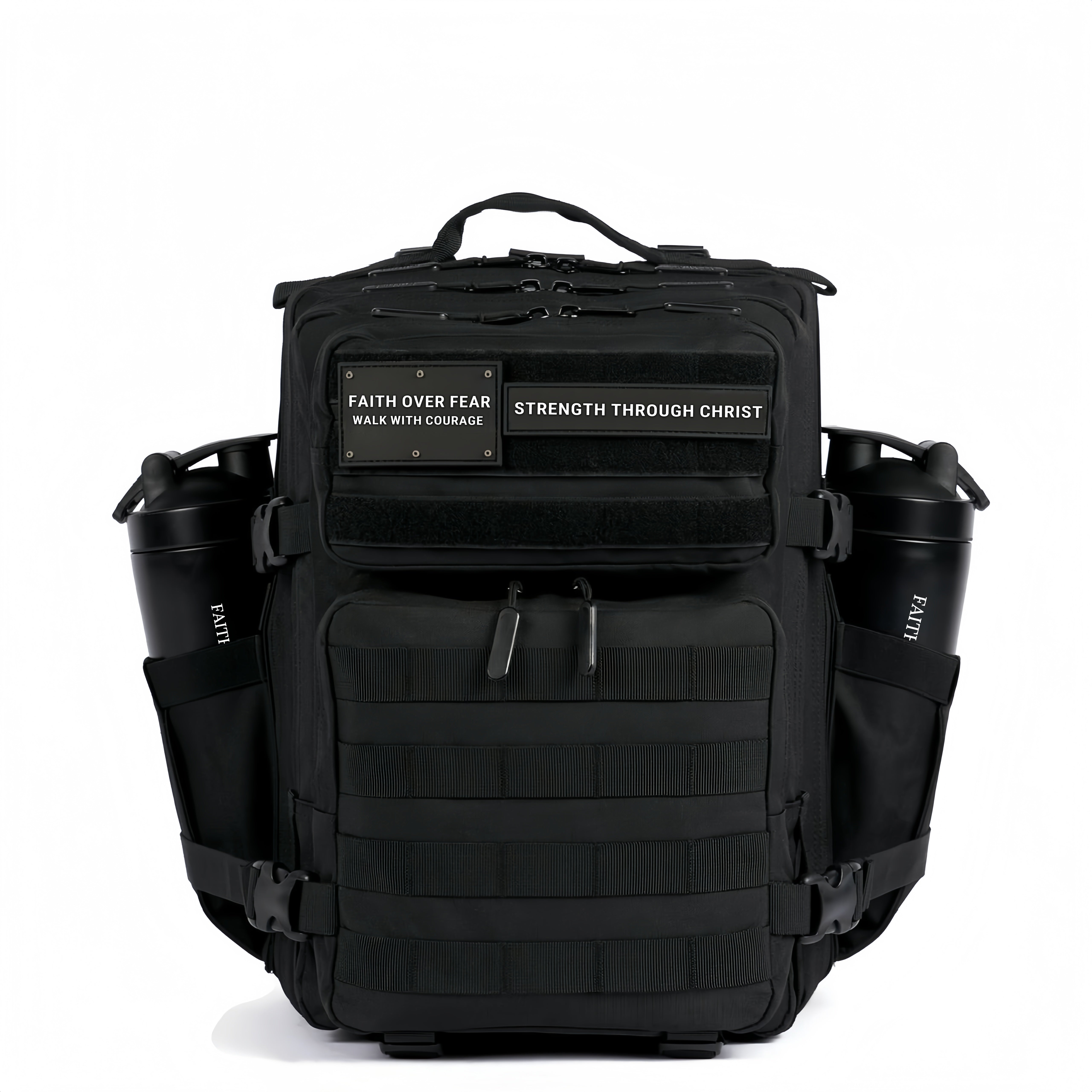 Alpha 25L Tactical Training Backpack – Black