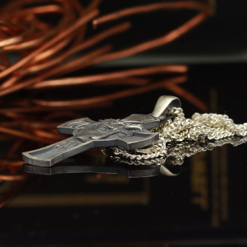 Christ Jesus Cross Jewelry Necklace