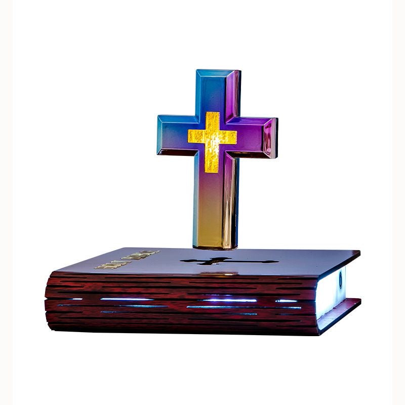 Product Name: Book Base Floating Cross