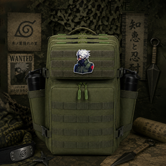 Leaf Village Anime Patch EDC Performance Backpack 35L / 45L - Green