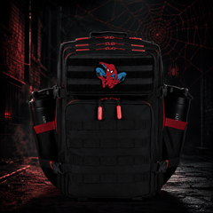 SM Hero Patch EDC Performance Backpack 35L / 45L - Black Red